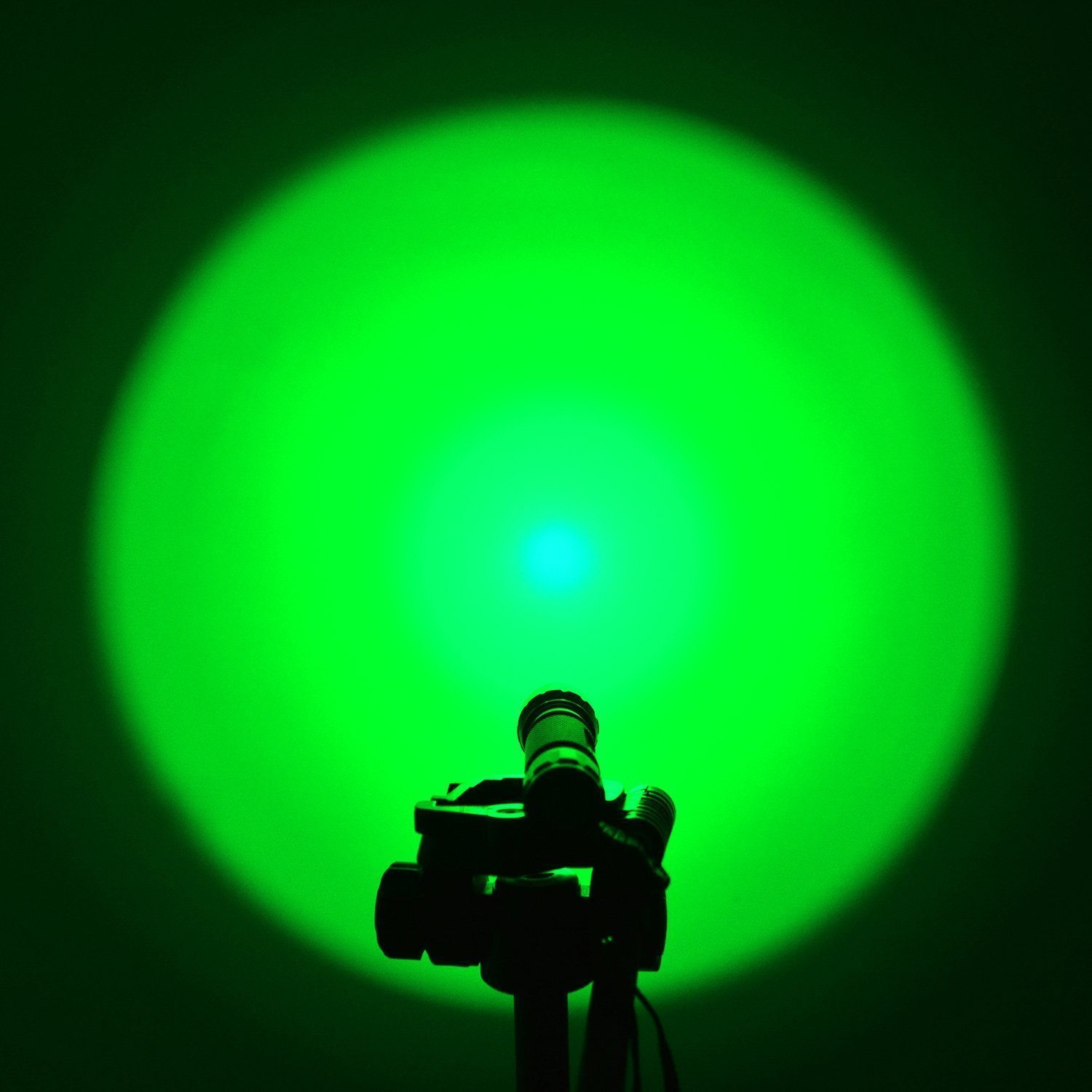 Comunite Portable 501B Green Flashlight Hunting Light